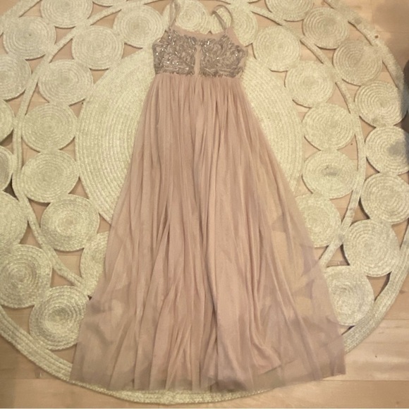 Maya sequined ASOS Maxi dress US 6 Blush - Picture 8 of 10